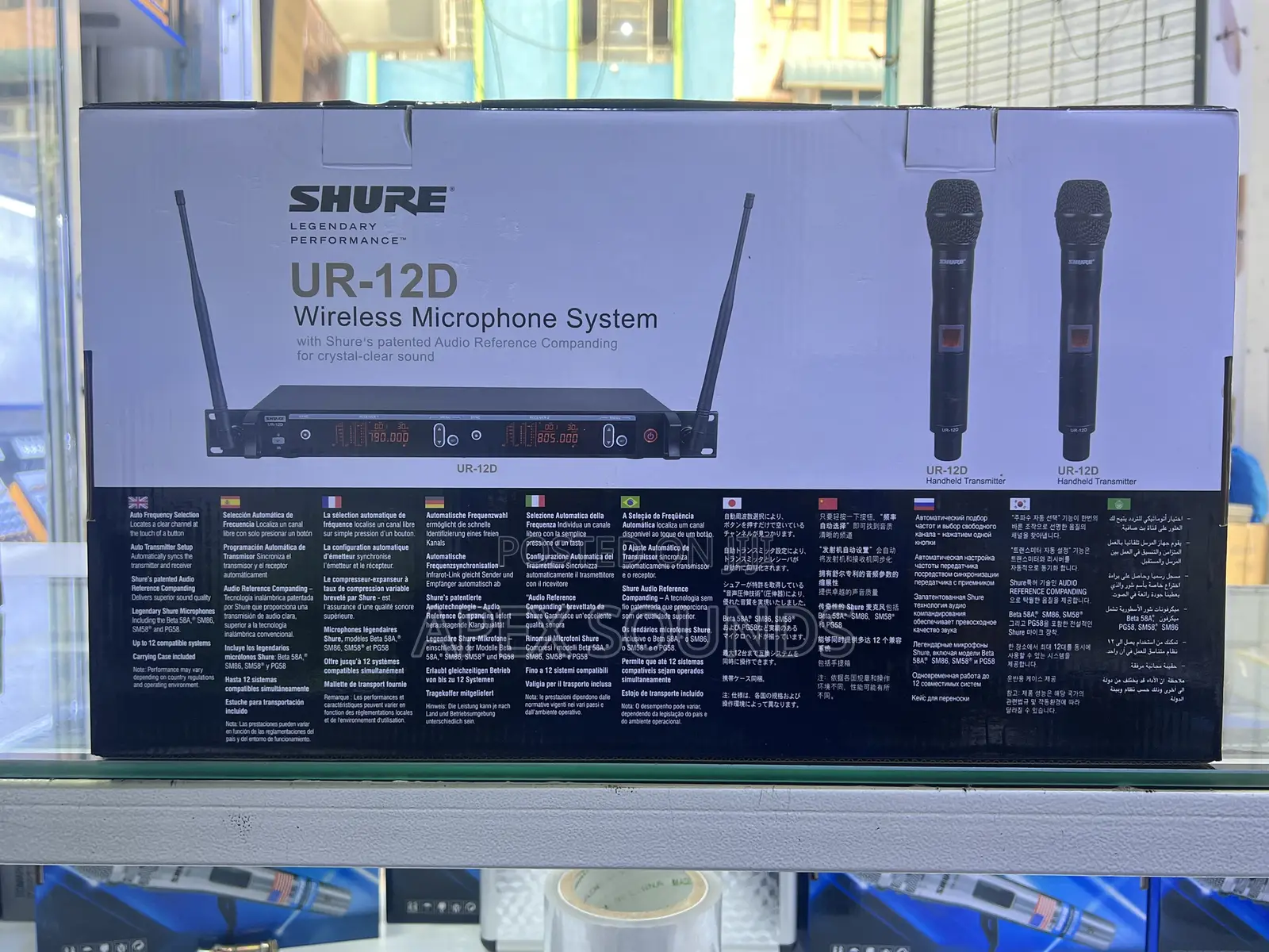 SHURE Wireless Microphone UR-12D