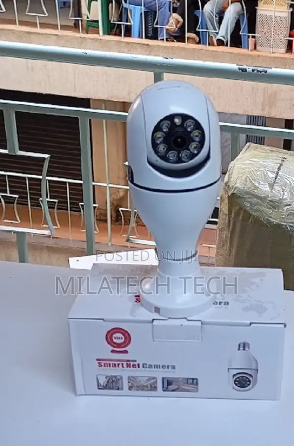 Smart WiFi Bulb PTZ Camera Single Lens