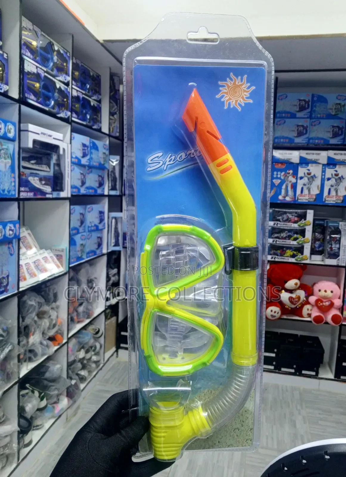 Swimming Goggles & Snorkel Set for Swimming Pools & Beach Adventures