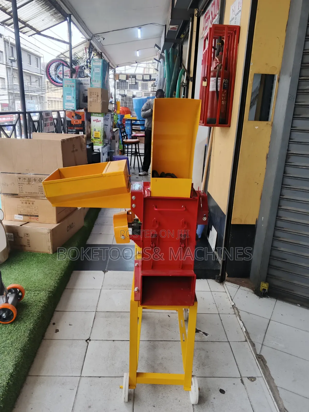 Multifunctional Feed Chopper Machine With Engine