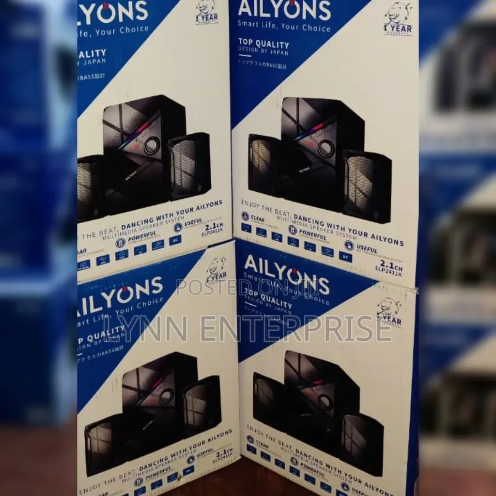 Ailyons Woofer 2.1 2411 Sub Woofer...