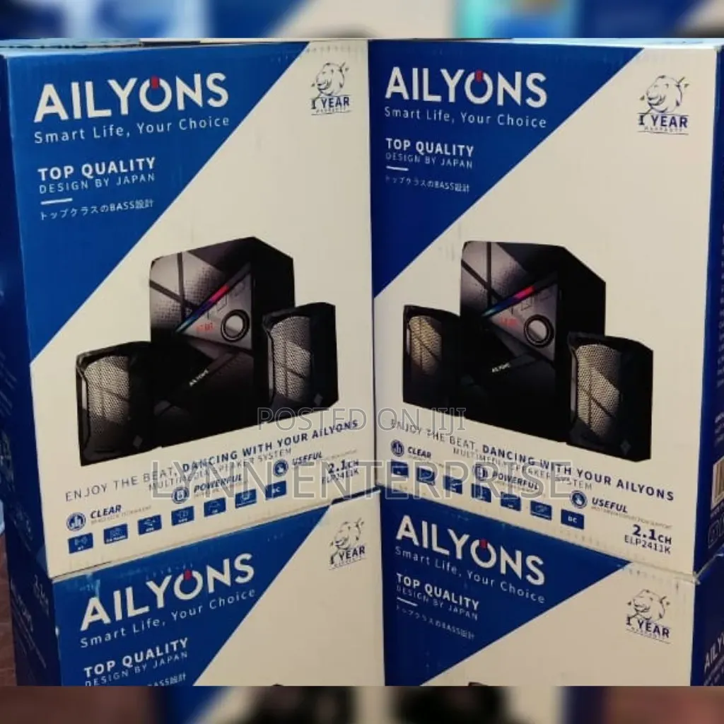 Ailyons Woofer 2.1 2411 Sub Woofer...