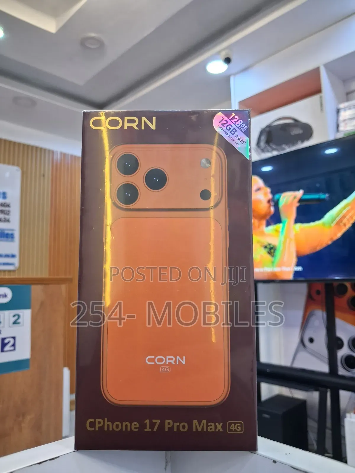 New Mobile Phone 128 GB Orange