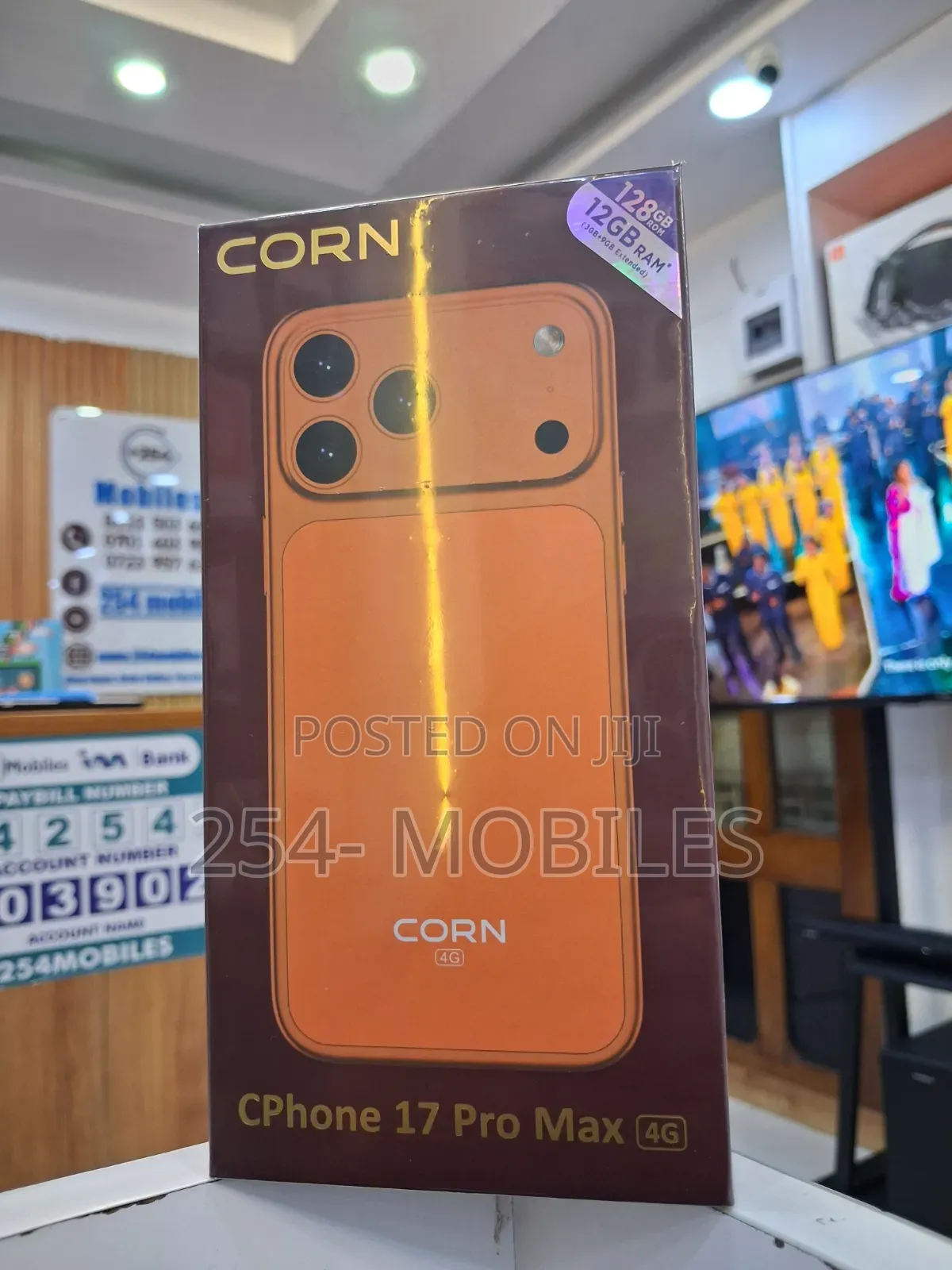 New Mobile Phone 128 GB Orange