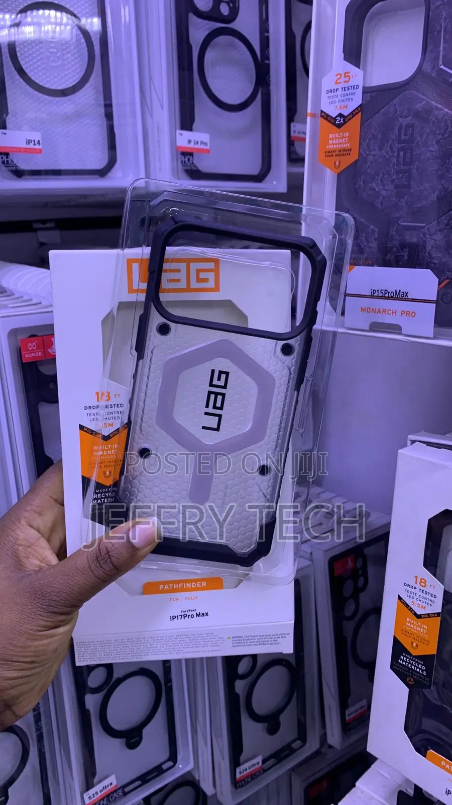 Urban Armor Gear MagSafe Clear Series Case for the iPhone 17 Pro Max