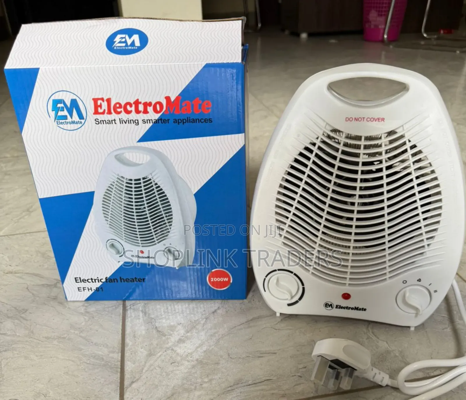 Room Heater Electromate Fan Heater