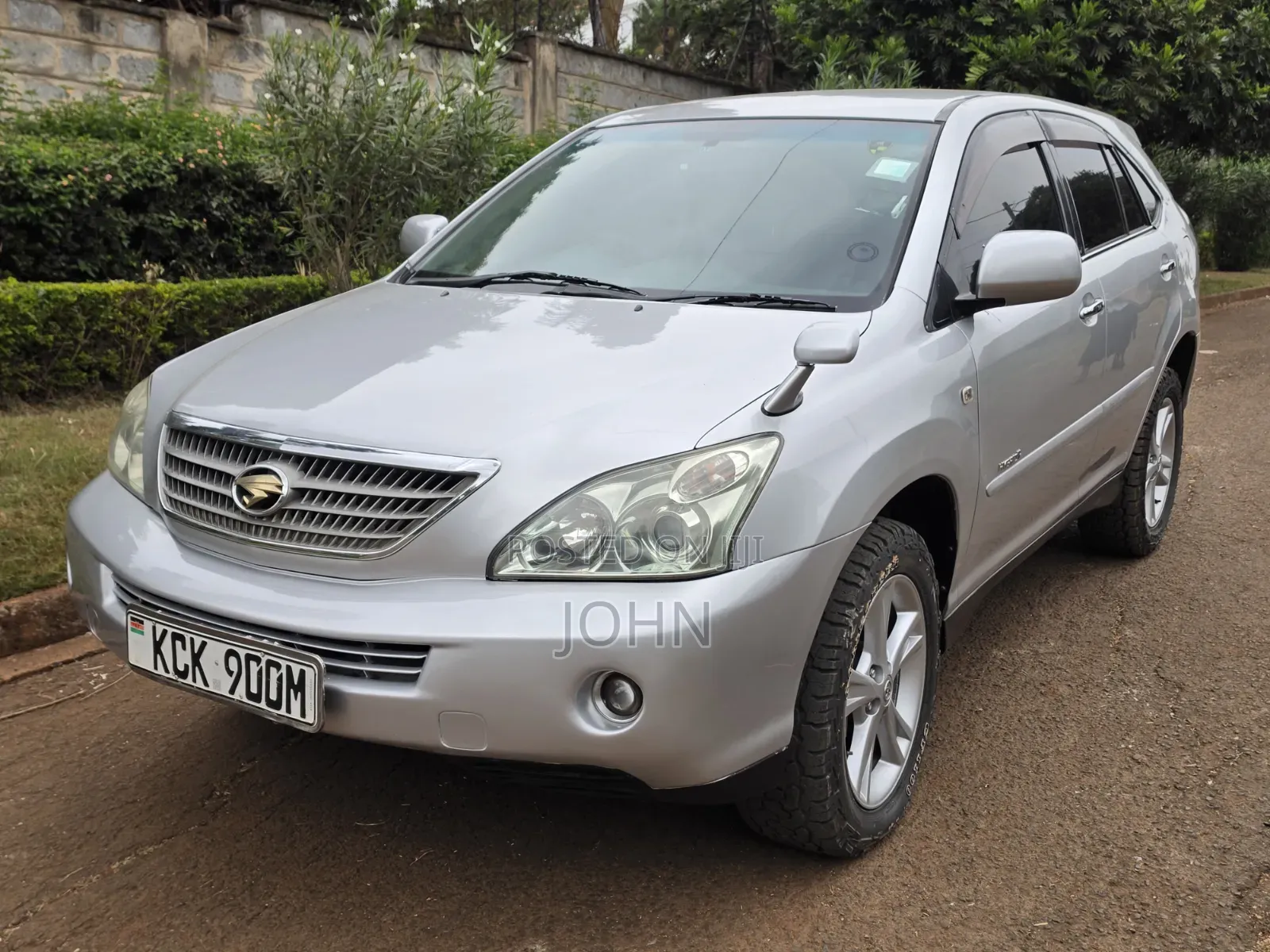 Toyota Harrier Hybrid 2010 Silver