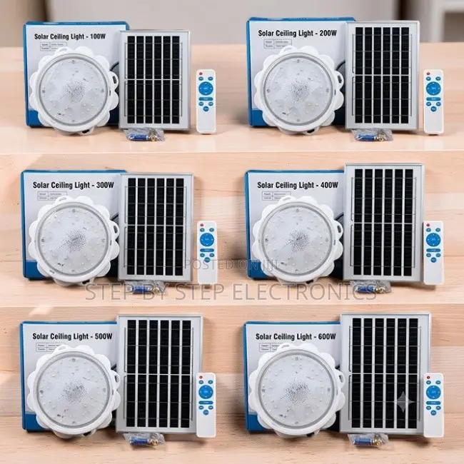 Clearance Prices LED 100W,200W,500W Solar Ceiling Lights