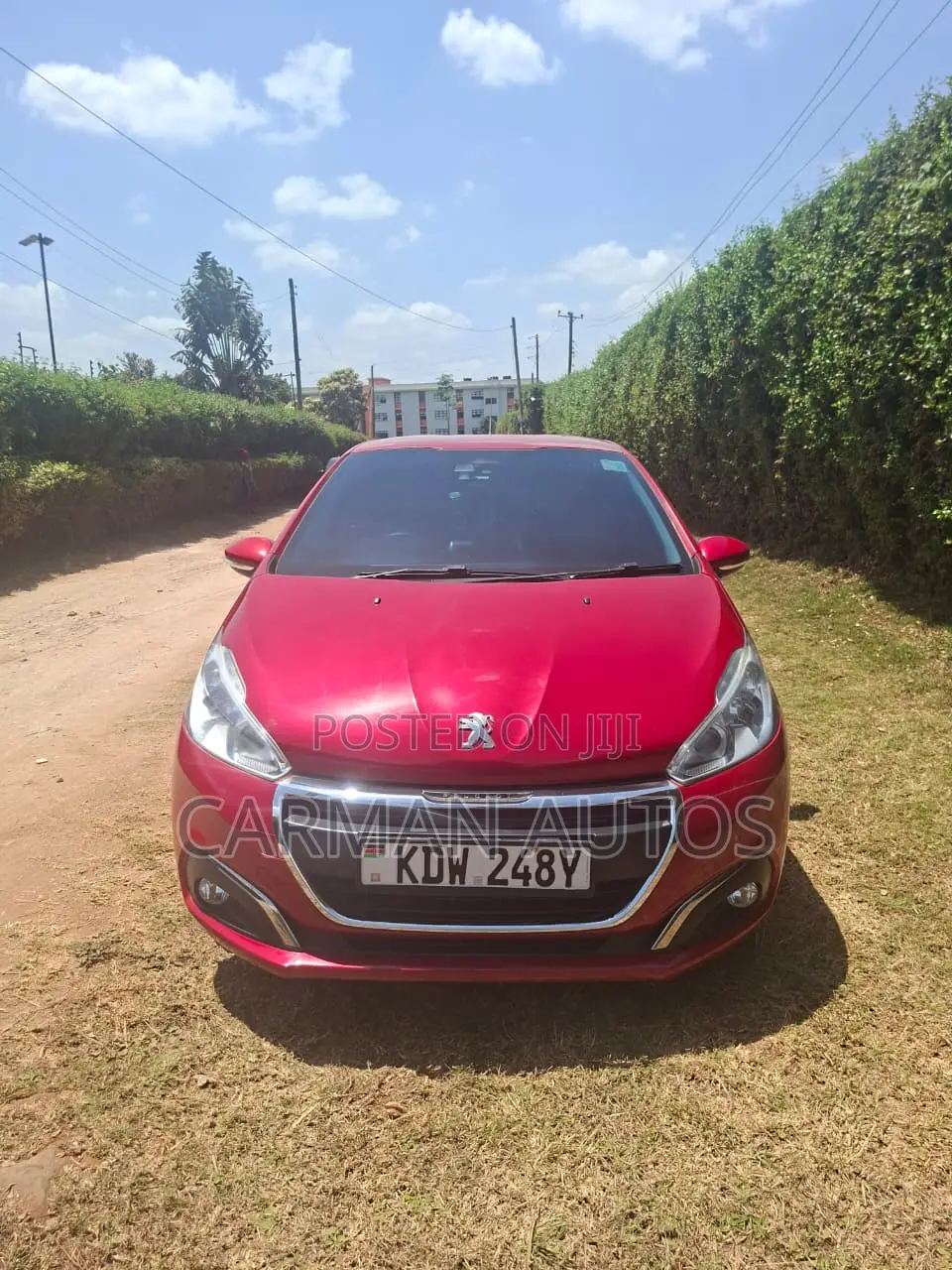 Peugeot 208 2018 Red