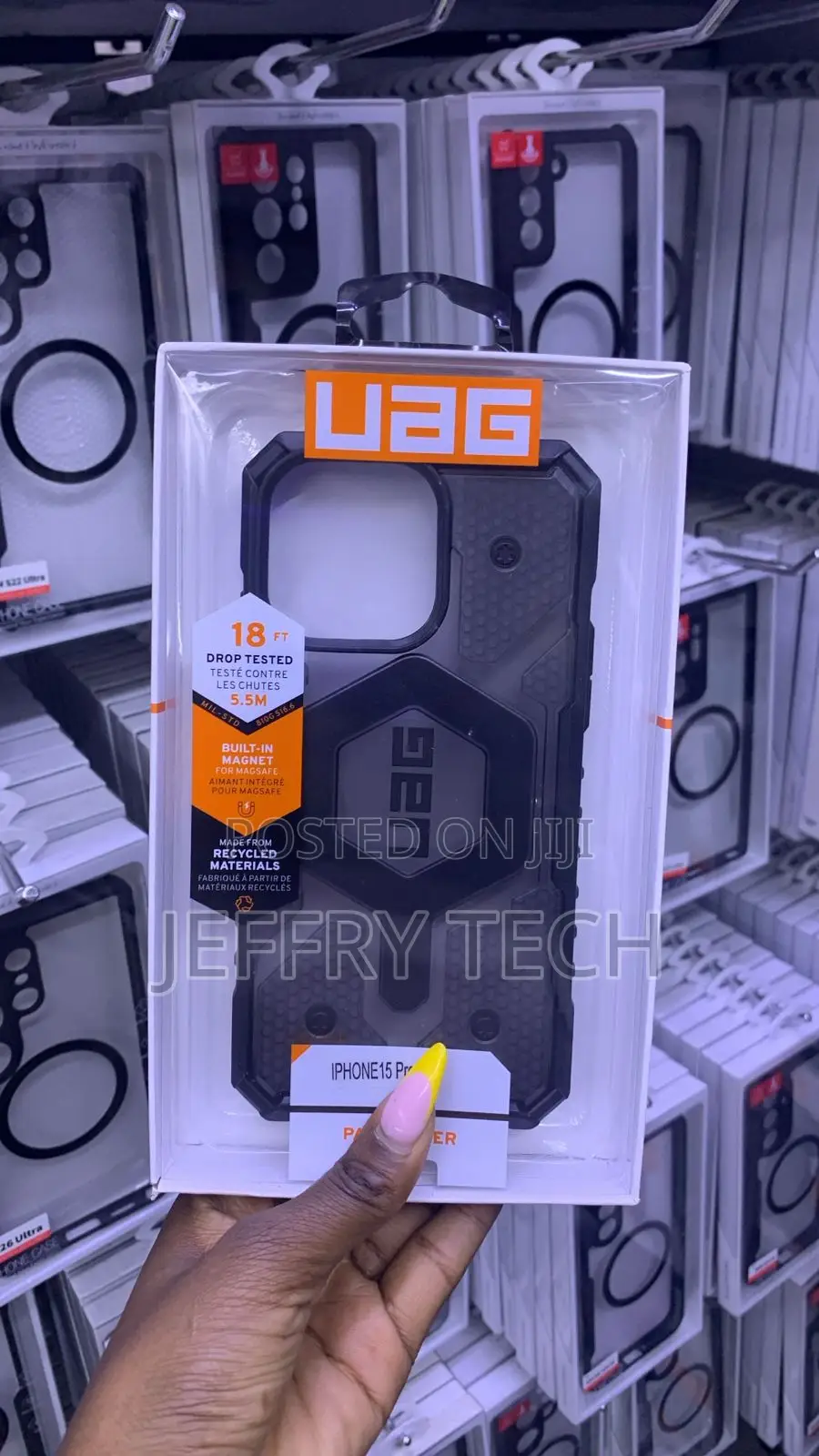 Urban Armor Gear MagSafe Clear Series Case for the iPhone 17 Pro Max