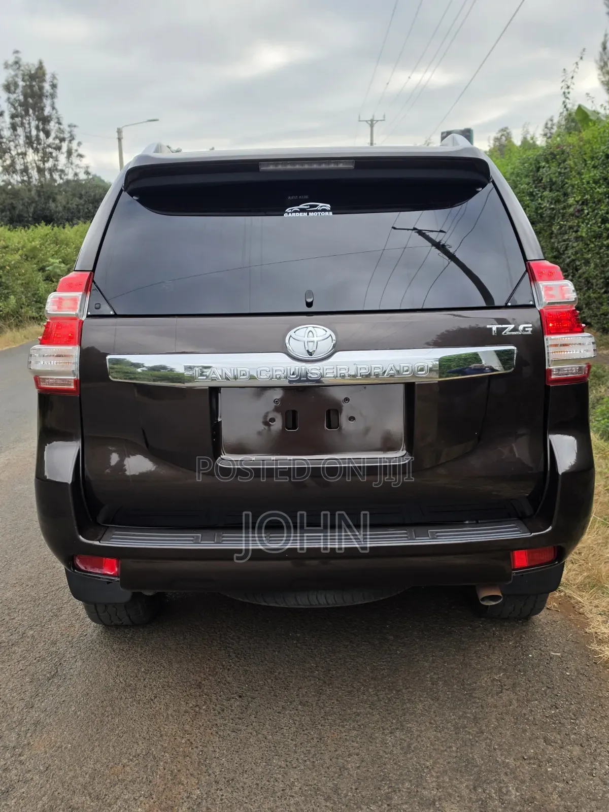 Toyota Land Cruiser Prado 2.8 2017 Burgundy