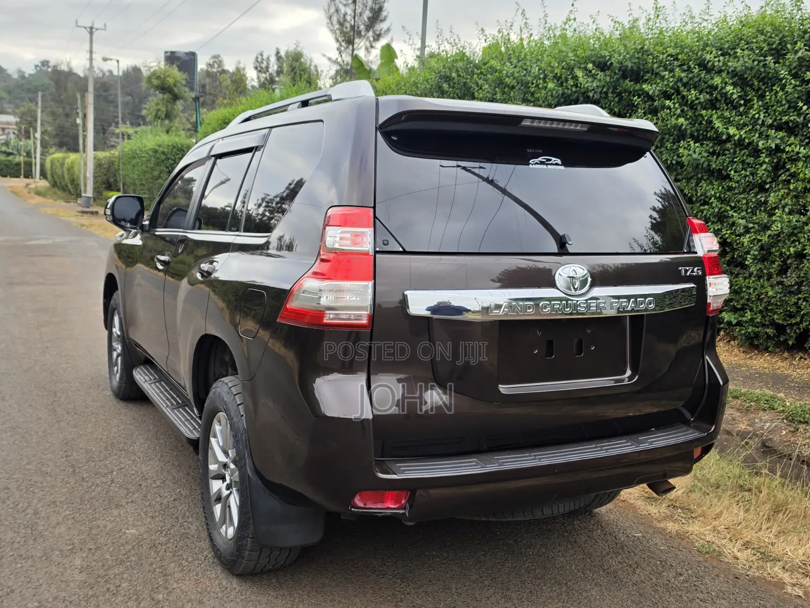 Toyota Land Cruiser Prado 2.8 2017 Burgundy