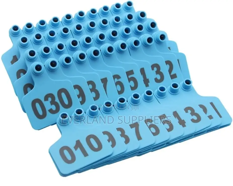 Cattle Stock Taking Medium Ear Tags -Numbered