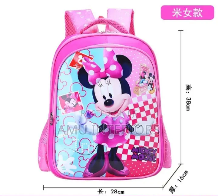 Mickey Mouse Cartoon School Bag