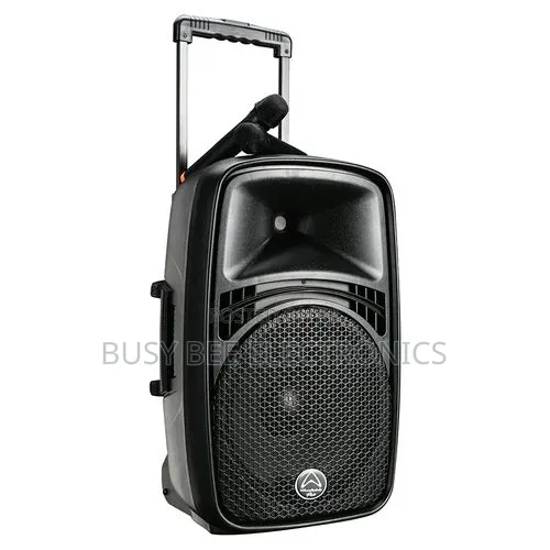 EZ-15A Portable Bluetooth Speaker With 2 Wireless Microphone