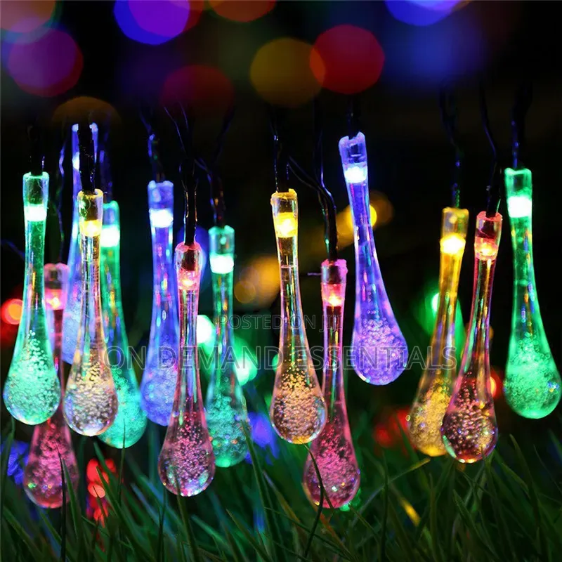 3M Tear Drop Solar Powered Outdoor Lights