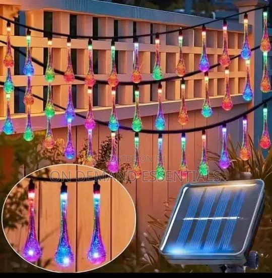3M Tear Drop Solar Powered Outdoor Lights