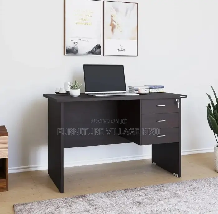 Office Furniture; 0.9M 3- Drawer Studing Desk.
