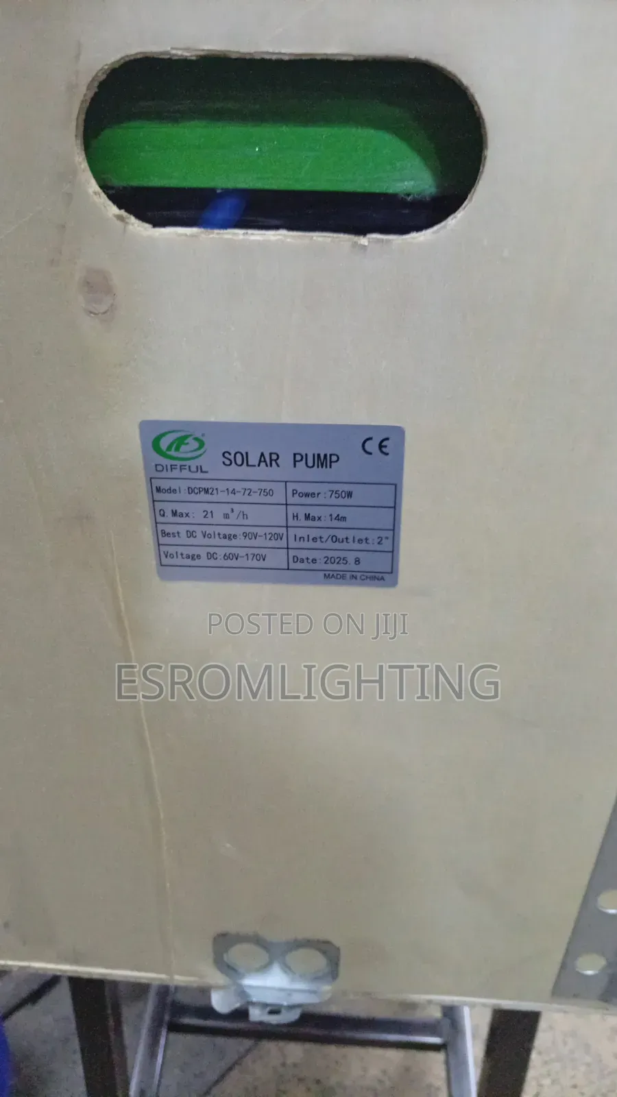 Solar Surface Water Pump 750w - Difful Dcpm21