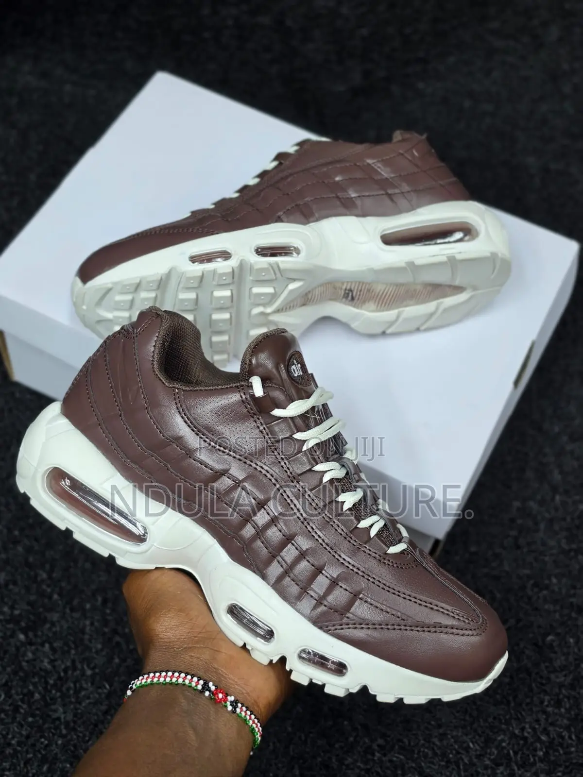 Nike Air Max 95 Big Bubble Leather "Baroque Brown"