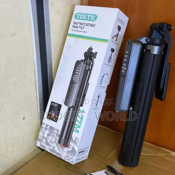 2-in-1 Design T05 360° T05 1.77m Tripod Stand