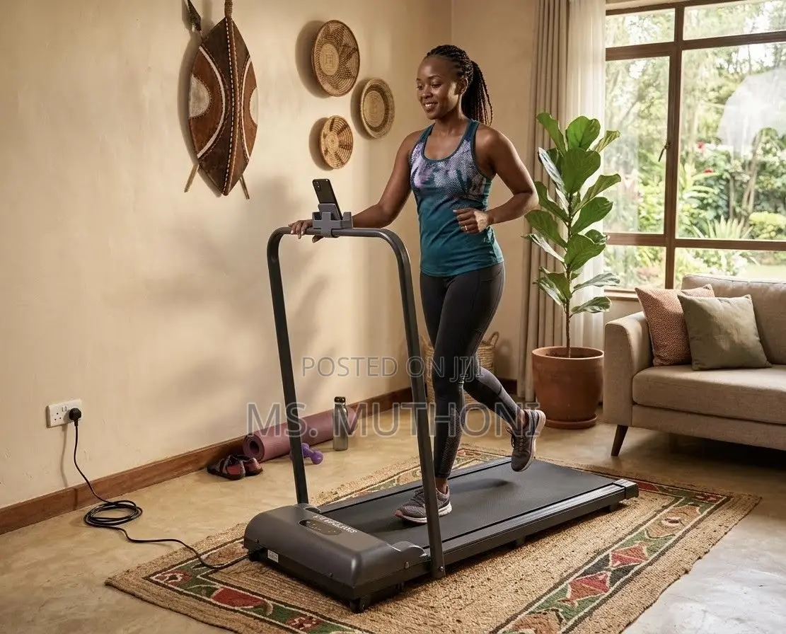 Daily Step Count Done Easy !! Indoors Foldable Treadmill