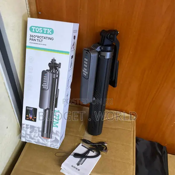 Flexible Positioning T05 Portable 360° Rotating Selfie Tripod
