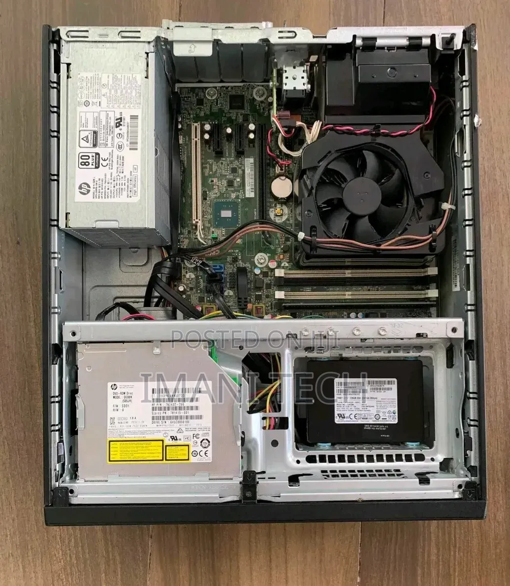 Desktop Computer HP EliteDesk 800 8GB Intel Core i7 HDD 500GB