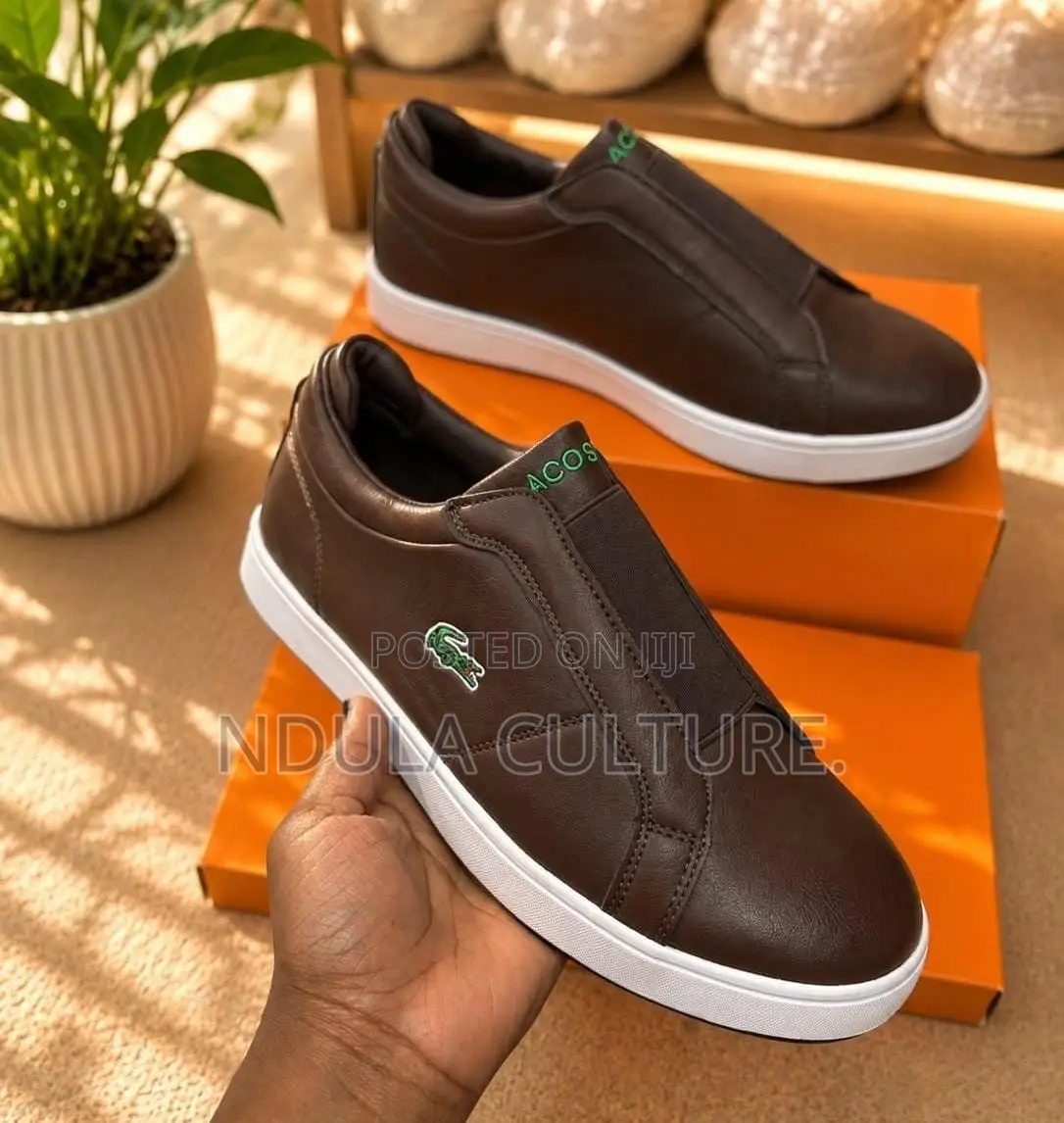 Lacoste Laceless Slip Ons Casual Wear
