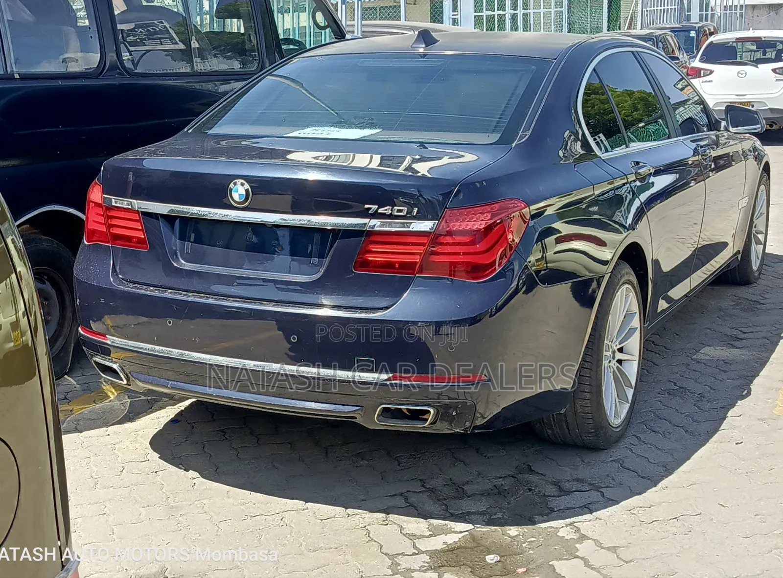 BMW 740 2015 Blue