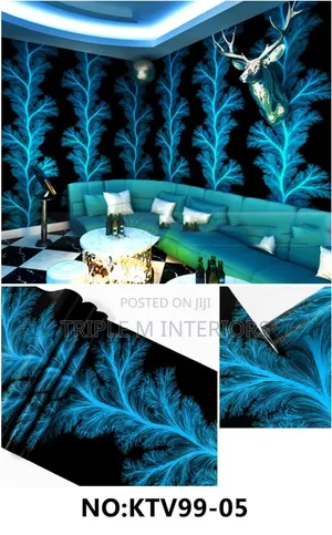 Premium Spa,hotels Interior Finish 3D Wallpapers (0.5m by 10m)