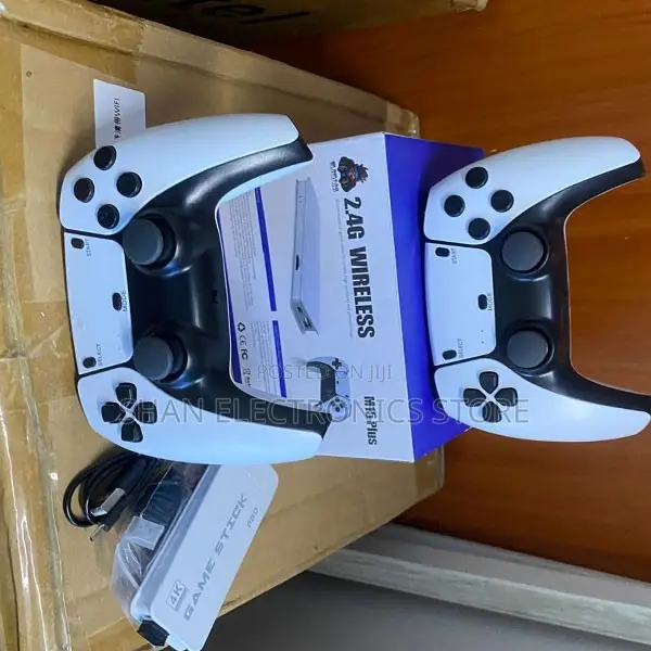 . M15 Dual Player Wireless Retro Game Stick – TV Gaming Console