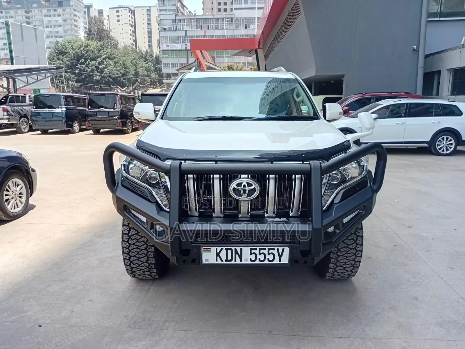 Toyota Land Cruiser Prado 2016 White