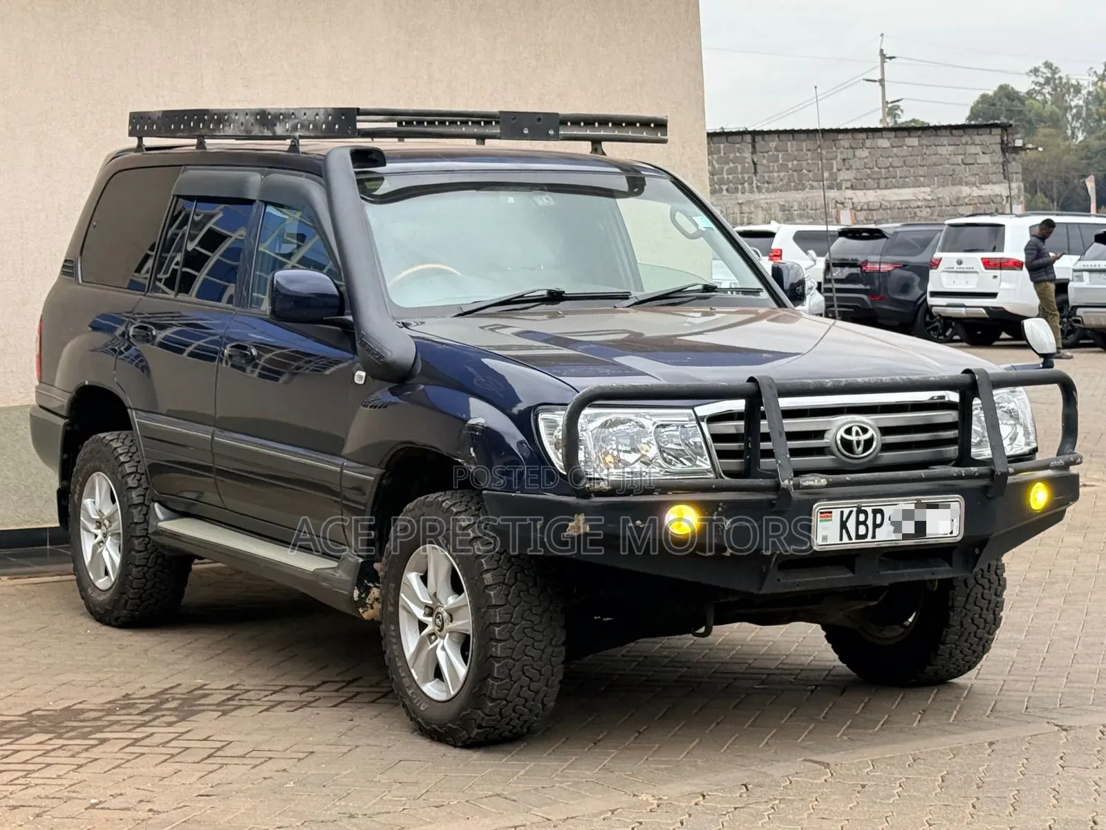 Toyota Land Cruiser 2003 Blue