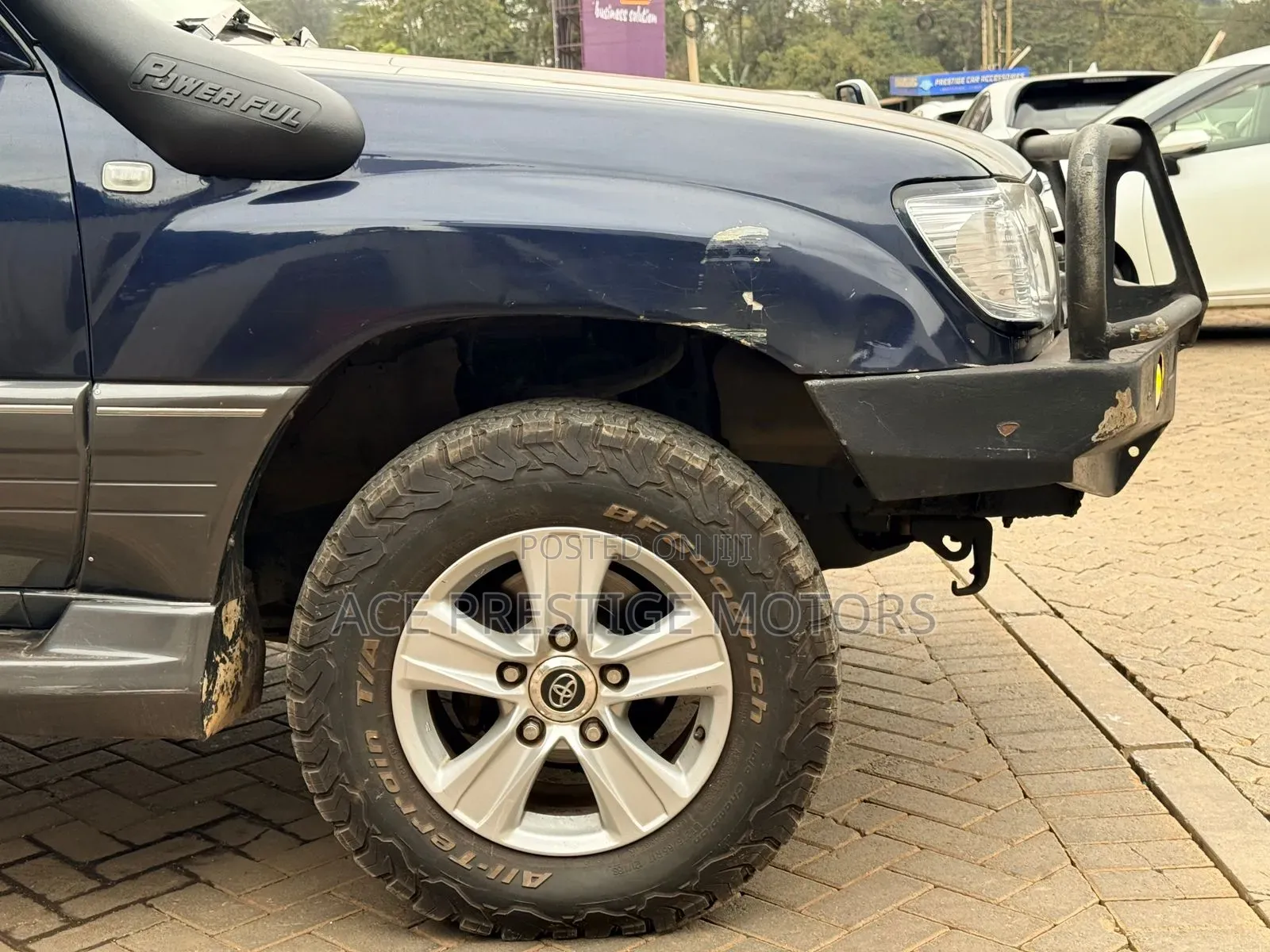 Toyota Land Cruiser 2003 Blue