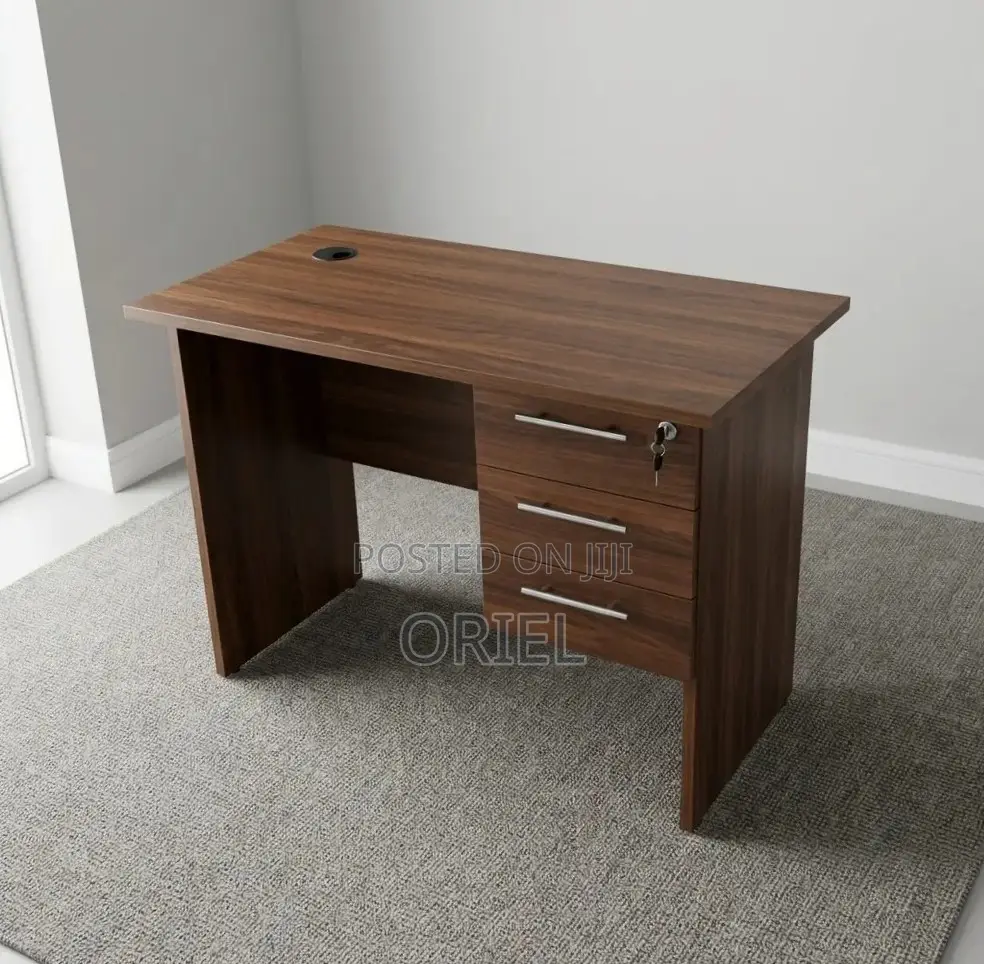 1.0M Office Home Study Desk : Study Desk With Drawers