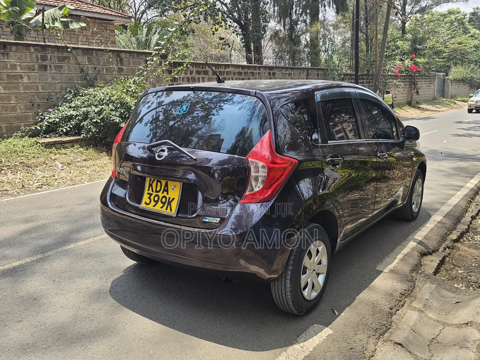 Nissan Note 2013 Purple