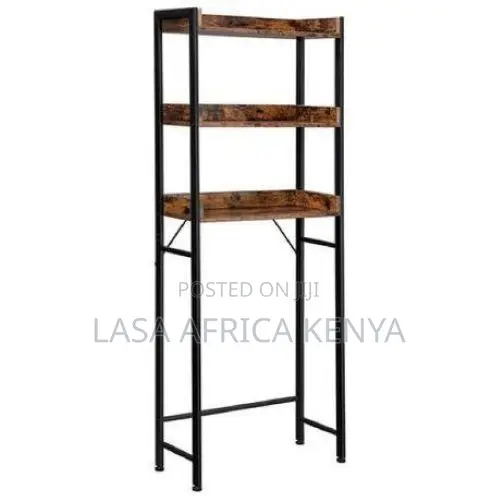 3-Tier Bathroom Organiser Shelf Adjustable Space-Saving