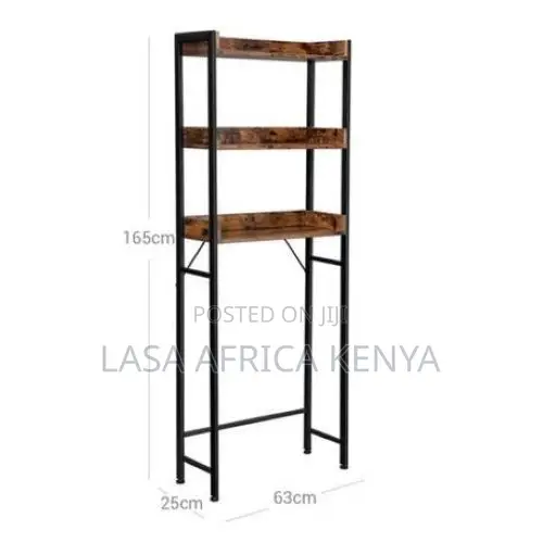 3-Tier Bathroom Organiser Shelf Adjustable Space-Saving