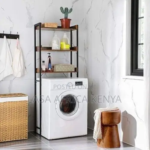 3-Tier Bathroom Organiser Shelf Adjustable Space-Saving