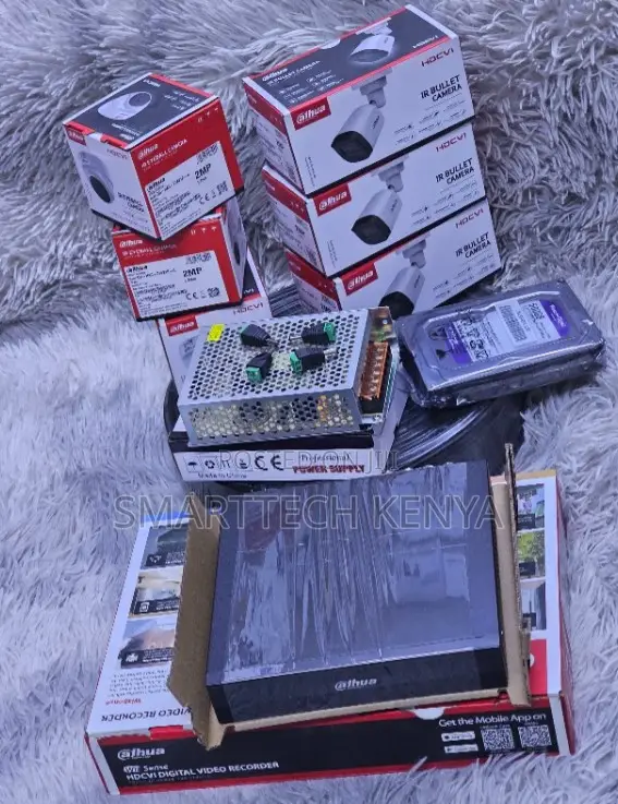 Dahua New 4 Channel Full Hd CCTV Camera Kit With 500gb HDD