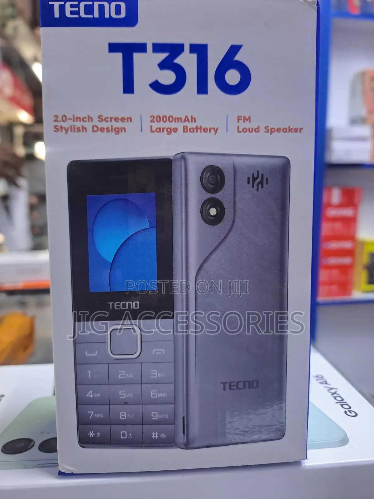 New Tecno T316 Gray