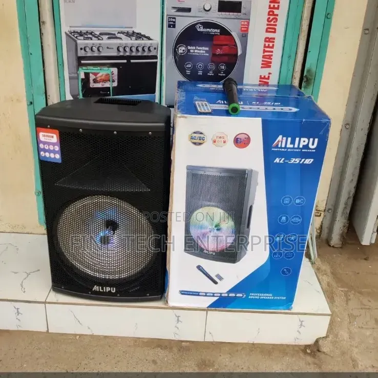 Ailipu Trolley Speaker Rechargeable 15"
