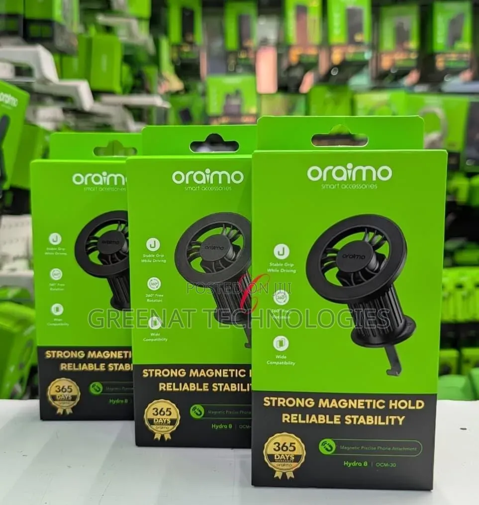 Oraimo Hydra 8 OCM-30 Magnetic Car Mount Phone Holder Magnetic 360°