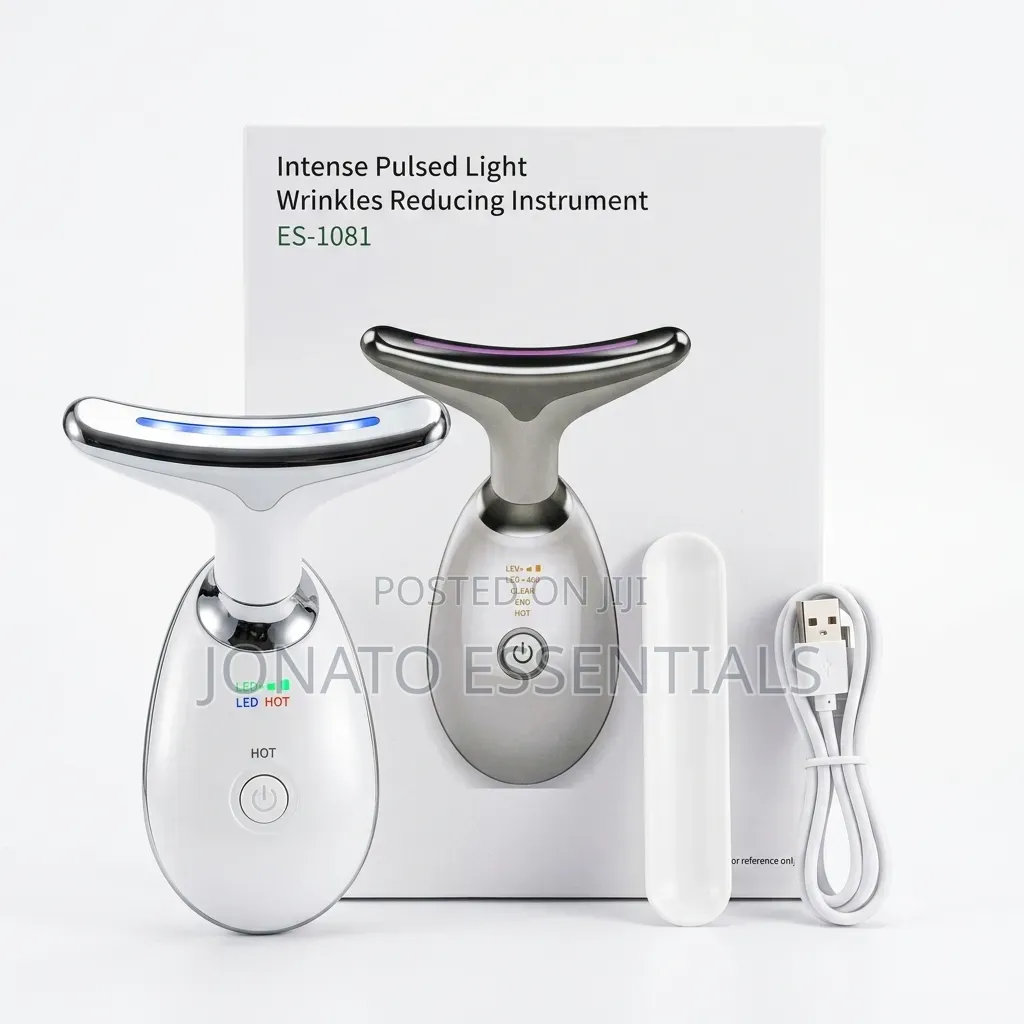 Neck Massager Face Lifting LED Photon Wrinkle Remover Device