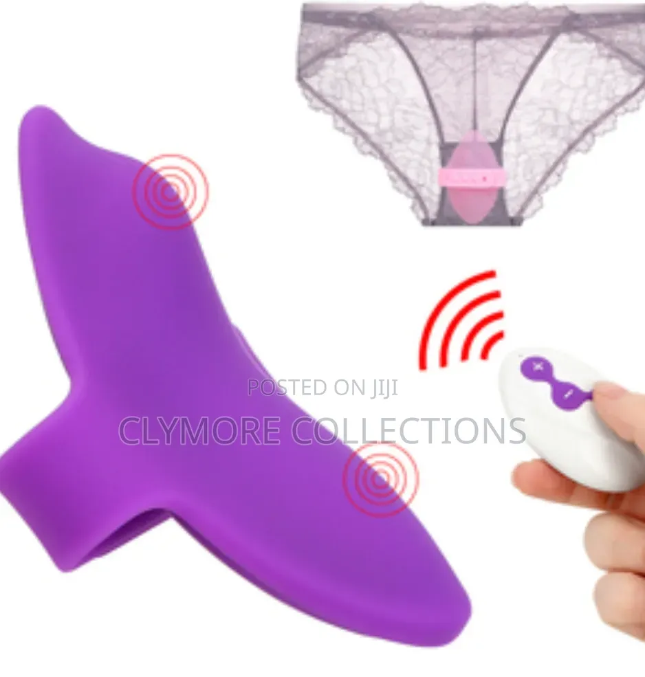 Wearable Clitoral Bullet Vibrator, Remote Control - USB Rechargeable