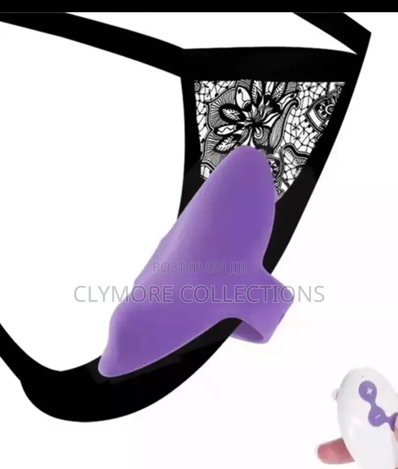 Wearable Clitoral Bullet Vibrator, Remote Control - USB Rechargeable