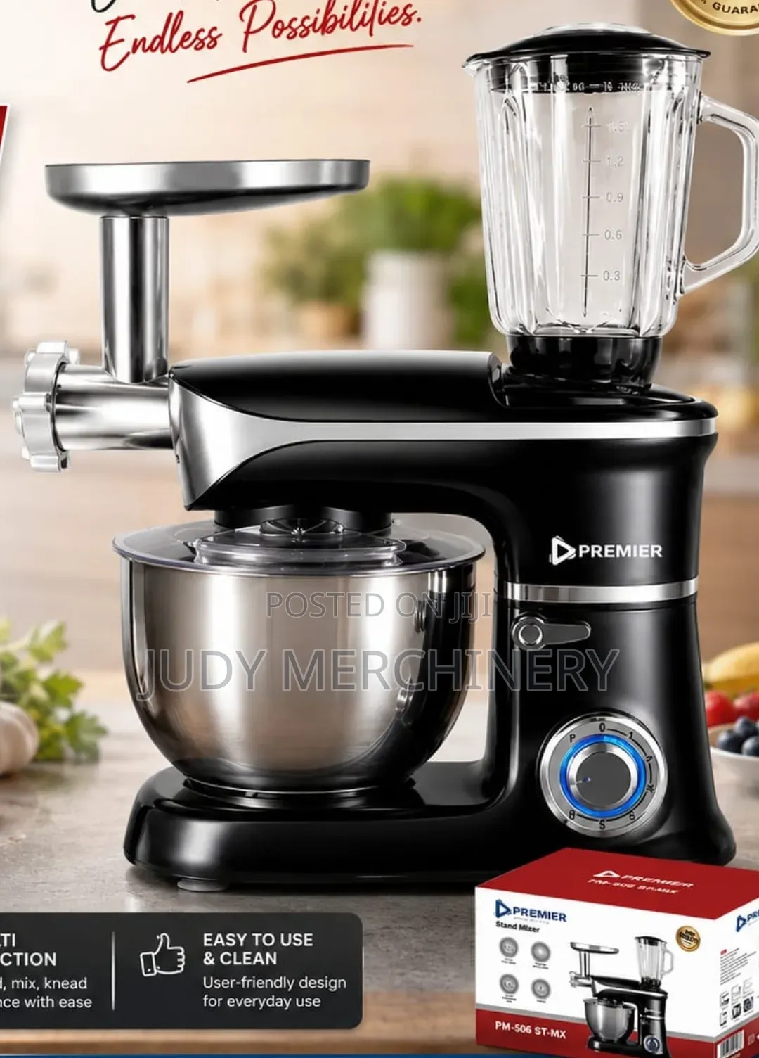 Doughmixer Combine Blender and Meat Mincer