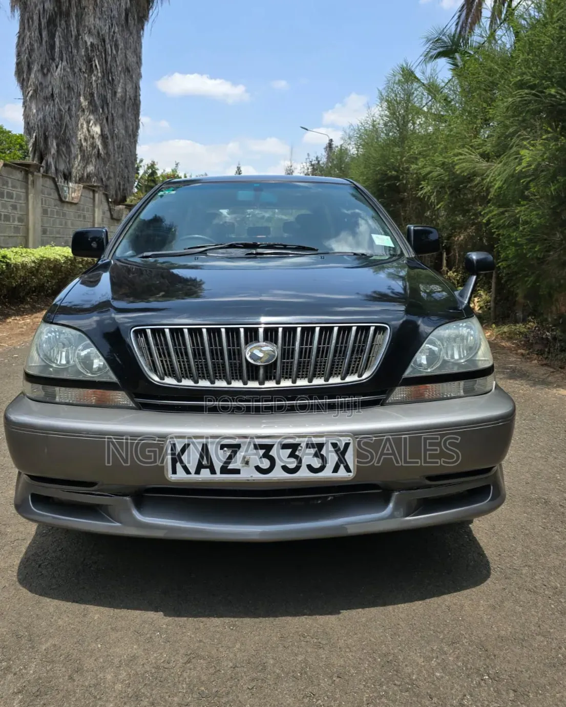 Toyota Harrier 2002 Black