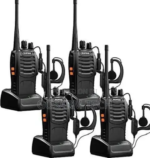 Baofeng BF-888S Walkie Talkies 16 Channels 2-Way - 4 Pieces Pack